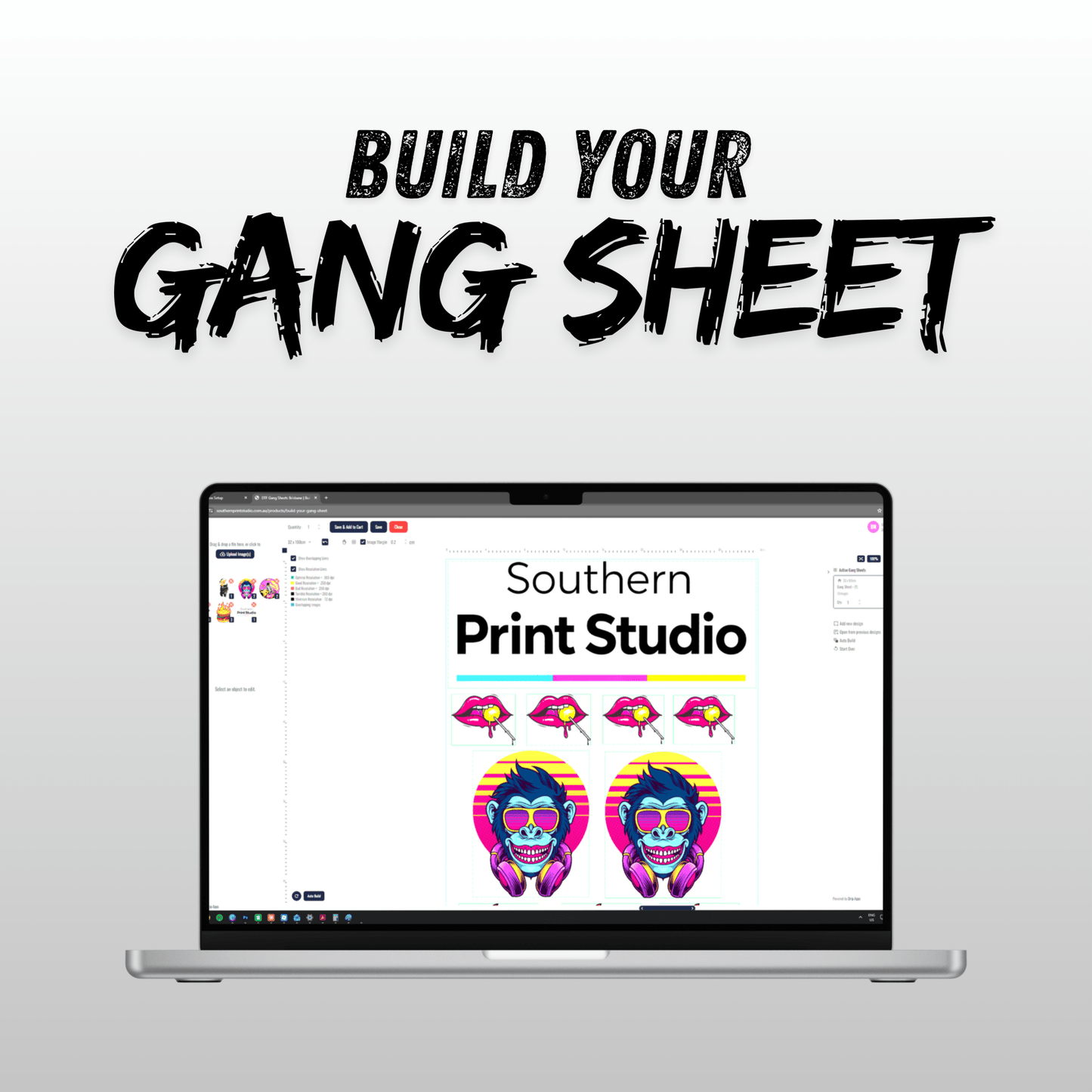 Build Your Gang Sheet - Southern Print Studio