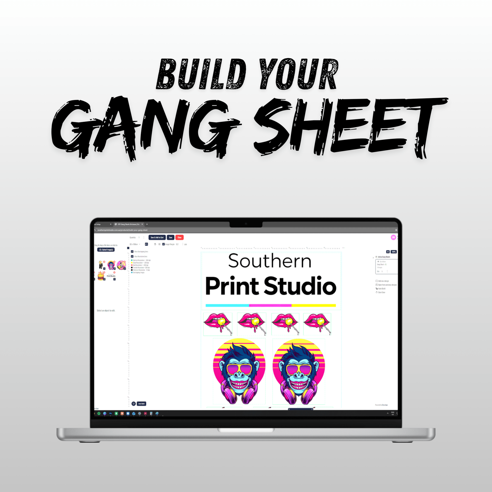 Build Your Gang Sheet - Southern Print Studio
