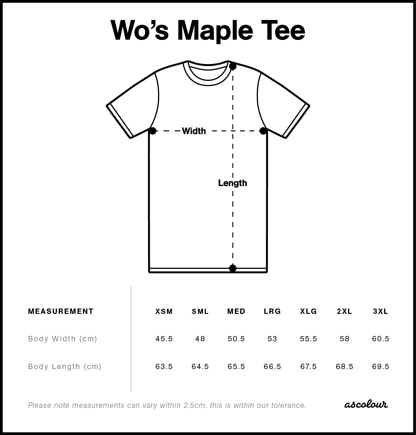 Women’s Maple Tee - Southern Print Studio